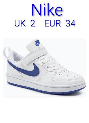 Кросівки бренду nike borough low made in indonesia   uk 2   eur  34