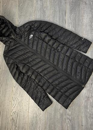 Длинный пуховик the north face 800