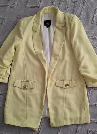 Піджак подовжений river island 6