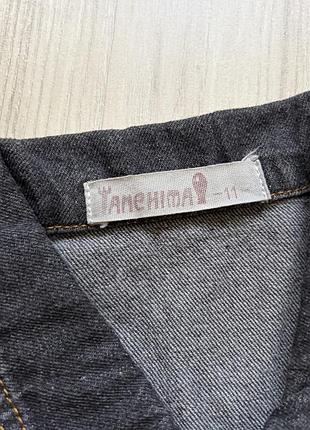 Піджак джинсовий 10-11 років 3