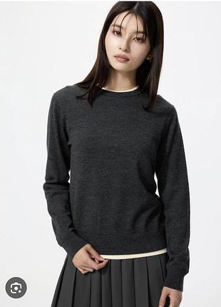 Джемпер из мериносовой шерсти uniqlo