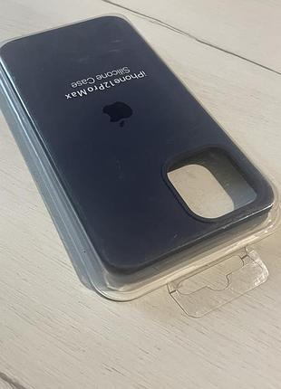 Чохол iphone 12 pro max silicone case фіолетовий 5