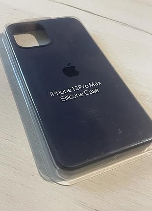 Чохол iphone 12 pro max silicone case фіолетовий 4