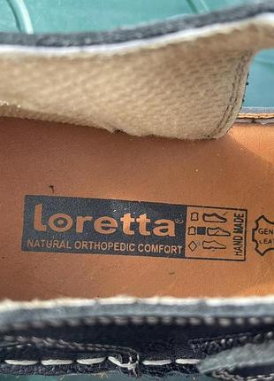 Кожаные босоножки loretta 👡40-25,5см! 7