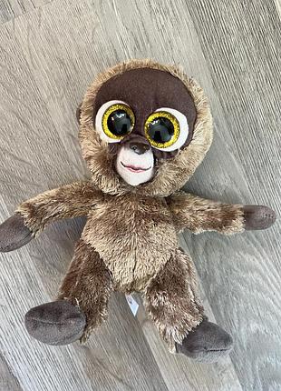 Іграшка — м'яка плюшева мавпочка chessie серії ty beanie boo's . мавпочка глазастик ту