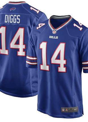 Buffalo bills stefon diggs nike royal logo game player jersey (подростковый м (12-14 )лет)