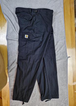 Carhartt wip regular cargo pants black 5