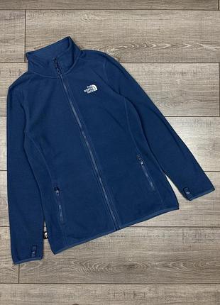 Оригінальна флісова кофта на молнії the north face women's 100 full-zip glacier fleece