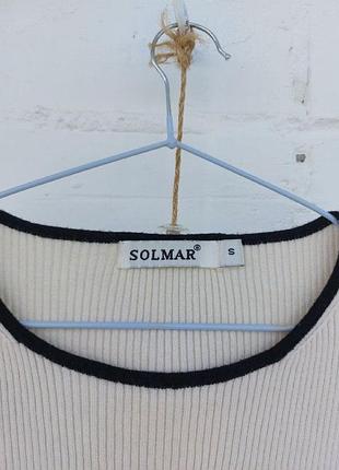 Кофта в рубчик solmar, розмір s (36) 2