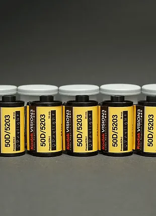 Свежая пленка kodak vision3 50d / 50 iso / фотопленка х5 штук!