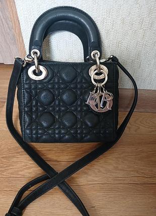 Сумка lady dior mini