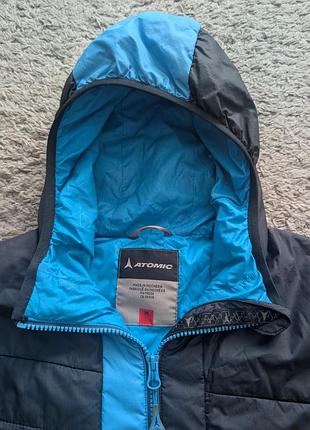 Технологичная куртка atomic ridgeline primaloft jacket, состояние отличное, единственный момент не зацеп на последнем фото, замеры в описании 5