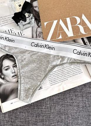 Котонові трусики стринги calvin klein 5