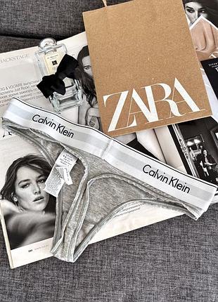 Котонові трусики стринги calvin klein 9