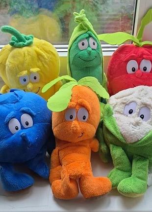 Goodness gang мягкая игрушка овощи фрукты ягоды