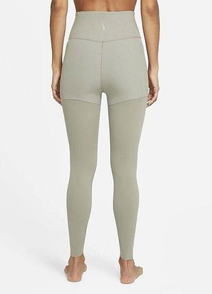 Nike yoga спортивные лосины+ шорты 2в1