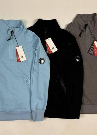 Чоловічий світшот c.p. company 1/3 zip sweatshirt