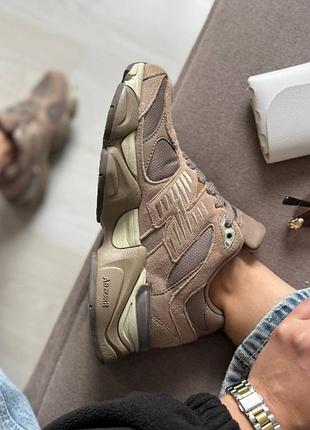 Термо кросівки new balance 9060 brown cordura