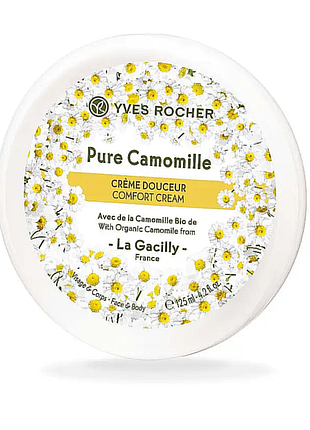 Крем для лица и тела с ромашкой пюр-камомой yves rocher