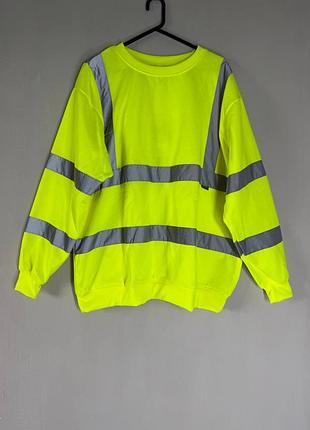 Новый сигнальный спецодежды portwest b303 hi-vis xxl / eur 64-66 (ярко-желтый)