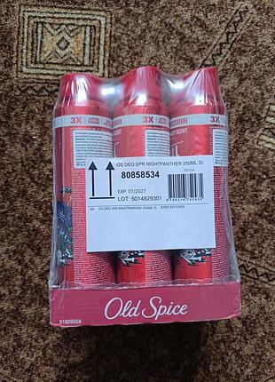 Дезодорант old spice nightpanther 250 мл, набір 6 шт