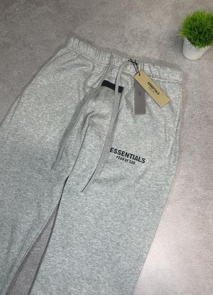 Штани essentials сірі 2