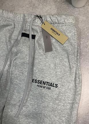 Штани essentials сірі 4