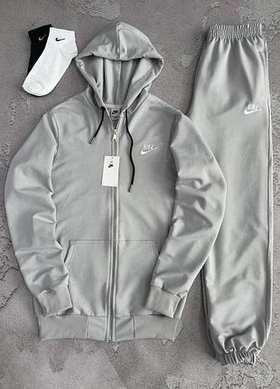 Чоловічий спортивний демісезонний костюм nike premium 🍂