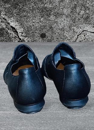 Черные кожаные туфли clarks active air  🖤 5