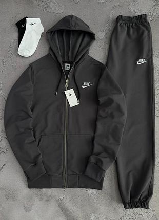 Чоловічий спортивний демісезонний костюм nike premium 🍂