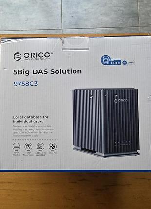 Док-станция orico 5big das solution (9758c3) на 5 дисков (usb-c)