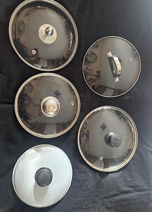 Крышки для кастрюли стекло металл tefal