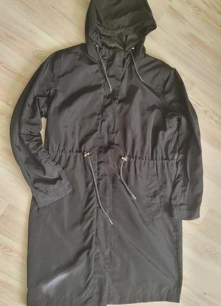 Плащ жіночий tcm tchibo чорний, розмір 40 (m-l)