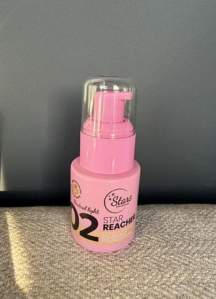 Тональный крем stars star reacher long-lasting foundation 02 neutral light