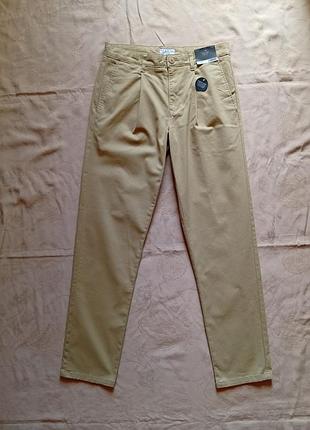 Штани чиноси денім easy slim fit розмір w30/l32 — йде на 44.