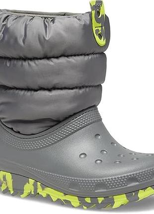 Утеплені чоботи crocs neo puff 2