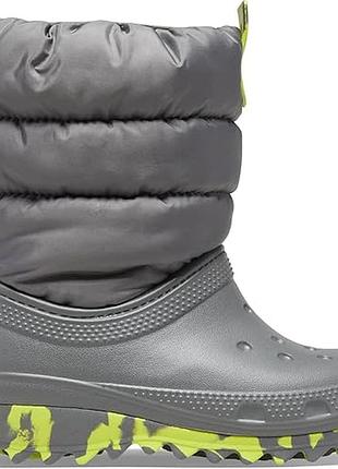 Утеплені чоботи crocs neo puff 3