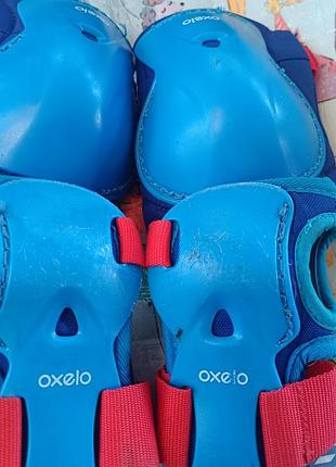 Детский набор защиты oxelo / decathlon (цвета, локти, запястья) - размер s / 3-7 лет