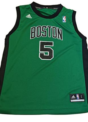 Майка чоловіча adidas boston celtics k.garnett зелена розмір l поліестер