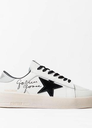 Golden goose ggdb stardan white black