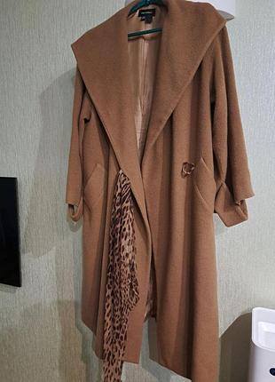 Пальто жіноче zara woman кемел елегантного крою