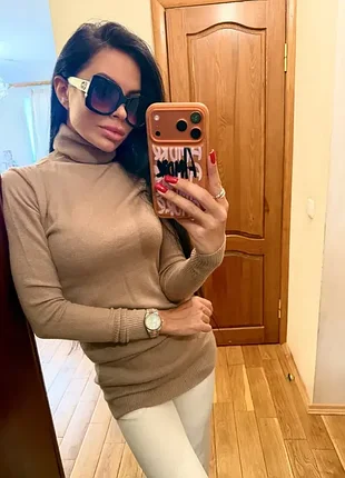Светр гольф patrizia pepe 100 % шерсть 2