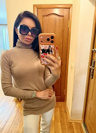 Светр гольф patrizia pepe 100 % шерсть