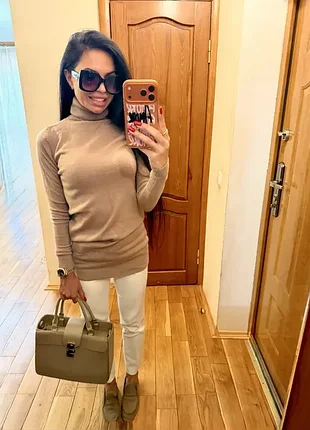 Светр гольф patrizia pepe 100 % шерсть 3