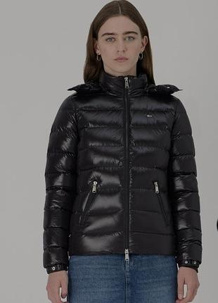 Куртка    жіноча tommy jeans зимова чорна оригінал
