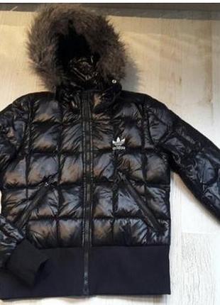 Пуховик adidas original. оригінал 36-38р