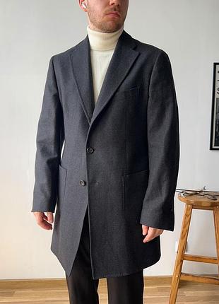 Чоловіче вовняне пальто massimo dutti