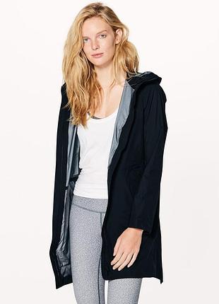 Дощовик жіночий lululemon rain haven jacket чорний