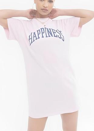 Хлопковая ночнушка с надписью new look 💜🌺💜