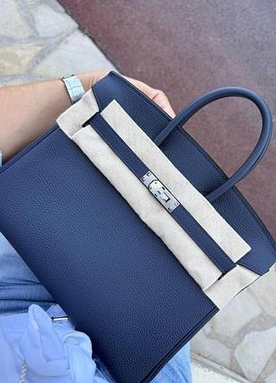 В наявності 🤍hermes birkin 30 togo platinum hardware сині відтінки сірий та чорний